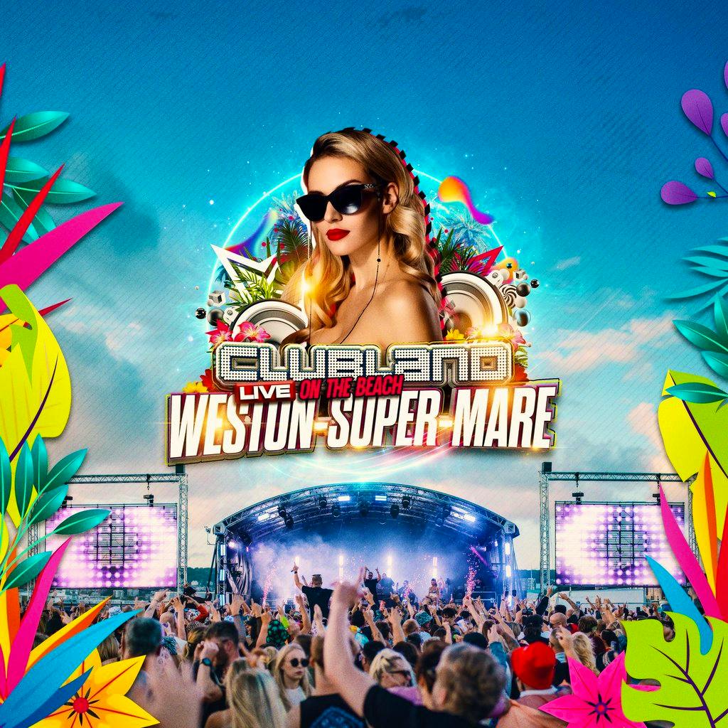 Clubland Live On The Beach at Weston Super Mare Beach