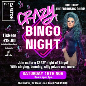 The Carlton Crazy Bingo Night!