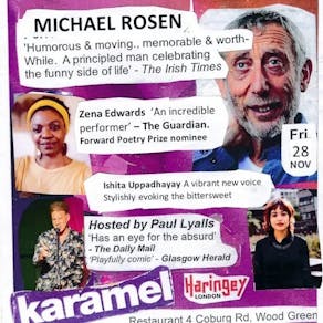 Poetry and Poppadums with Michael Rosen