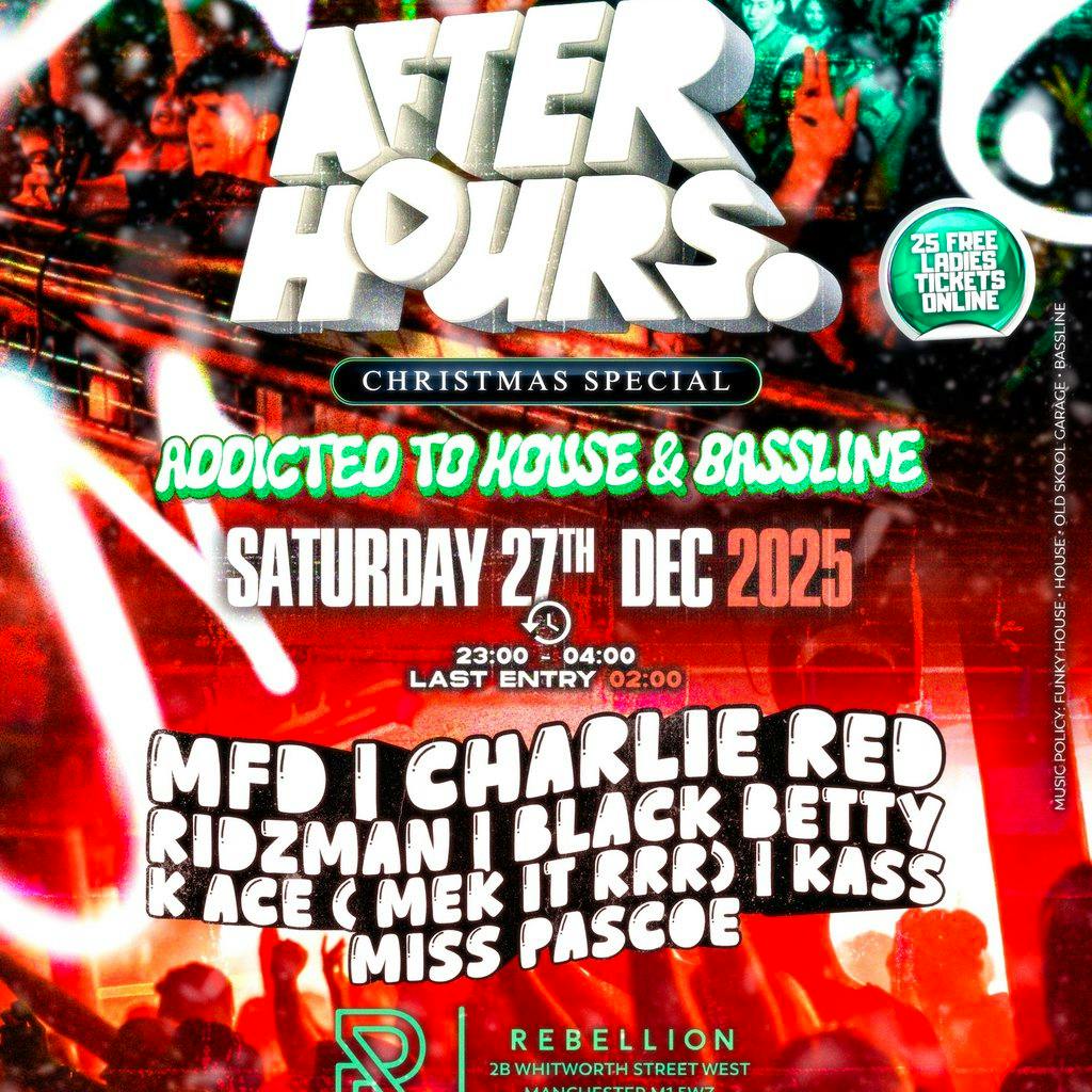 After Hours Christmas Special at Rebellion