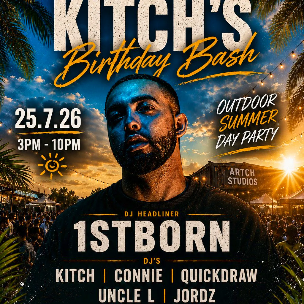 Kitch's birthday bash with 1stborn at ARTCH Studios