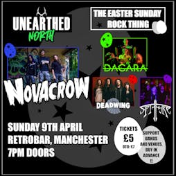 Unearthed North Presents: The Easter Sunday Rock Thing Tickets | Retro Manchester  | Sun 9th April 2023 Lineup