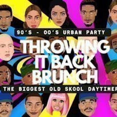 THROWING IT BACK BRUNCH 90's/00's - Nottingham at The Mixologist Cocktail And Wine Bar