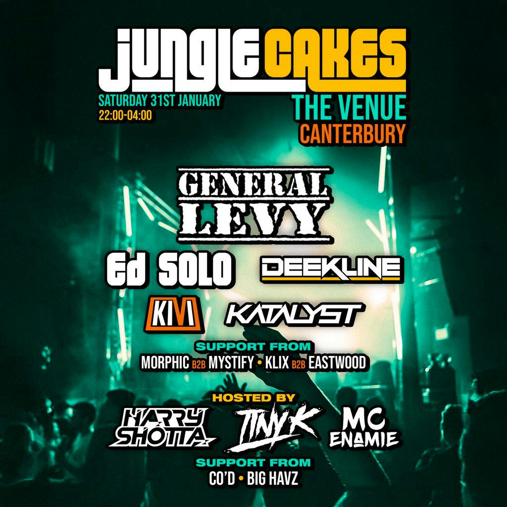 Jungle Cakes - Canterbury - The Venue at The Venue Canterbury