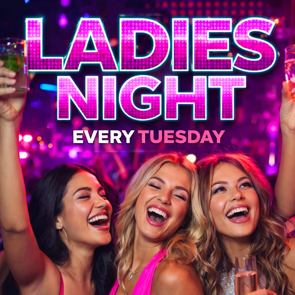 Ladies Night every Tuesday at Future Nightclub