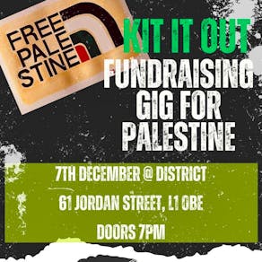 Kit it Out fundraiser for Medical aid for Palestinians