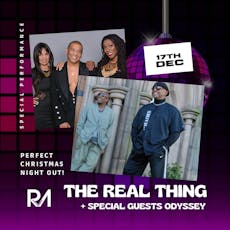 The Real Thing & Odyssey Live at Rainton Arena