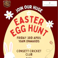 Easter Egg Hunt at Consett Cricket Club