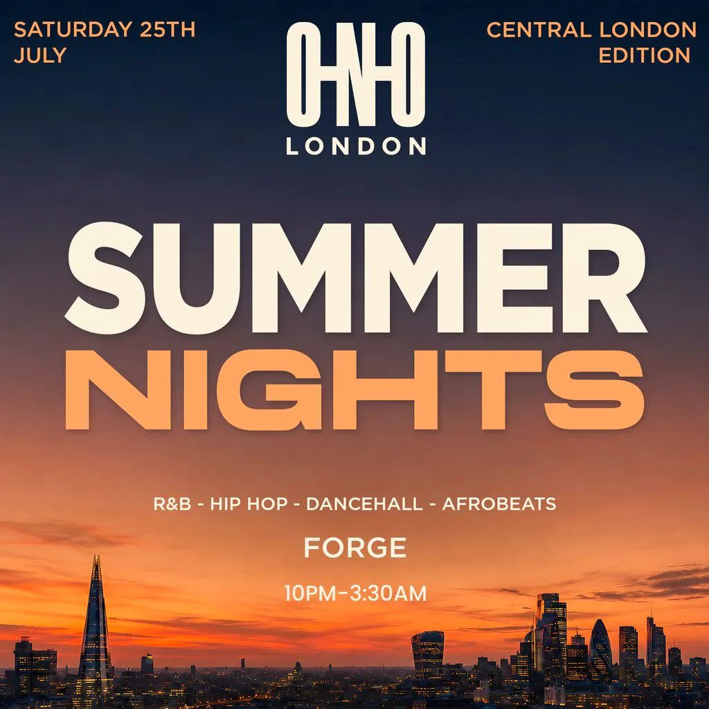 Summer Nights In Central London (£1 B4 11PM With A Ticket) at Forge Bar
