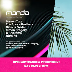 Mondo Records: Trance & Progressive House Summer Party