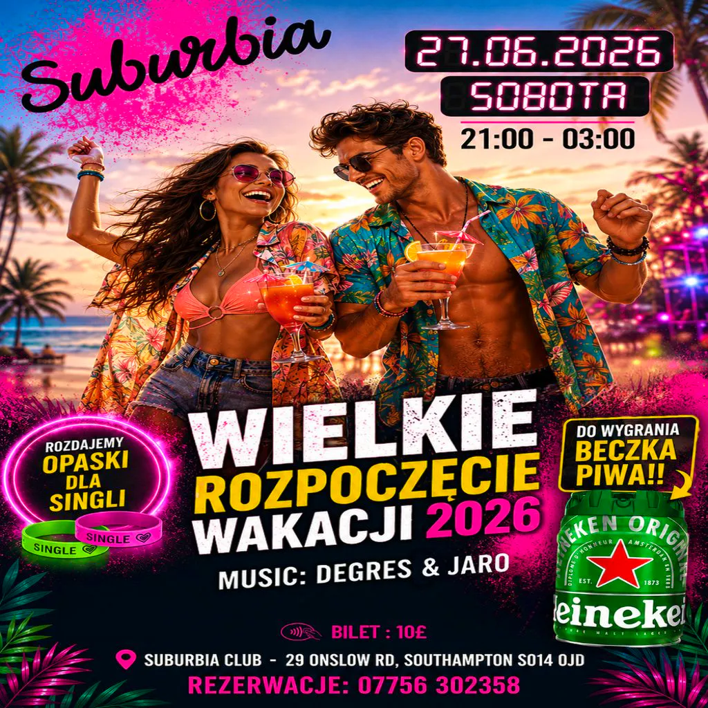 Poland Party Big Summer Kick Off at Suburbia Southampton