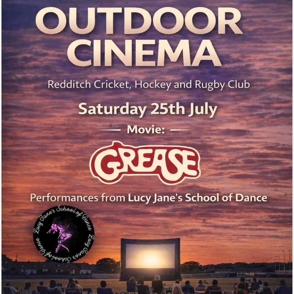 Outdoor Cinema Redditch at Redditch Cricket Hockey And Rugby Club