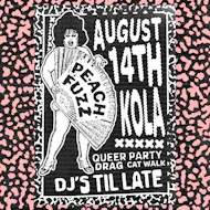 Peach Fuzz: queer basement party at Kola