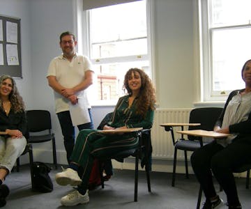 Italian group course. Elementary A1.2 in Holborn. May-July 2024
