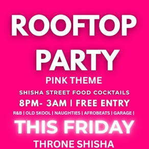 Mark Dwayne Rooftop Party Pink edition This Friday