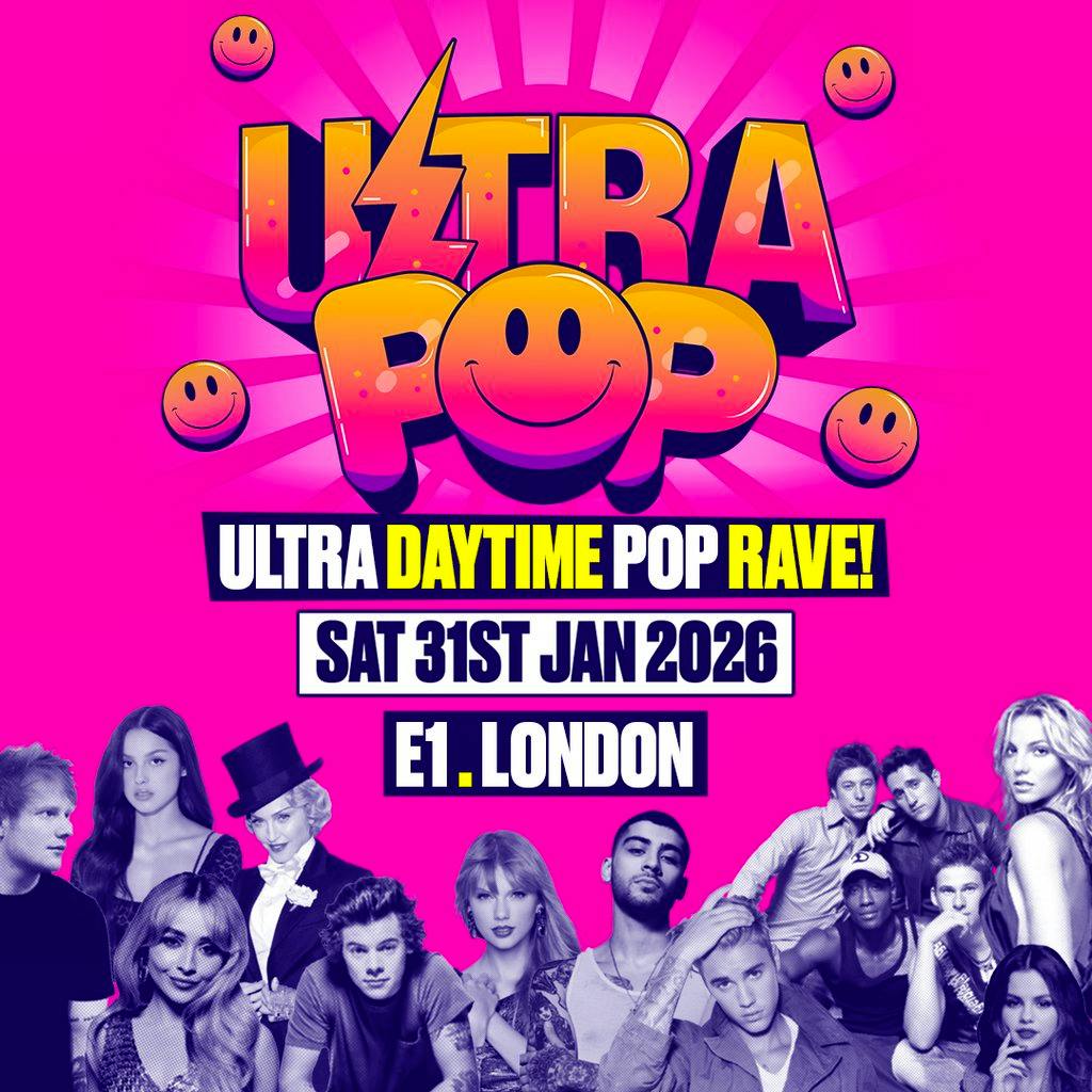 ULTRA POP! - The Ultimate Daytime Pop Rave! at CLUB E1