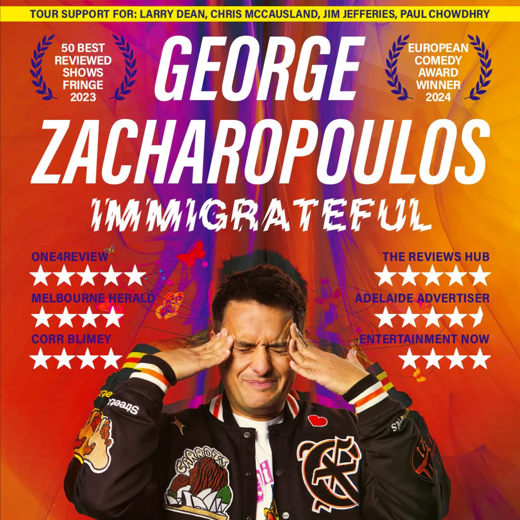 GEORGE ZACHAROPOULOS  Immigrateful at Blackfriars Basement