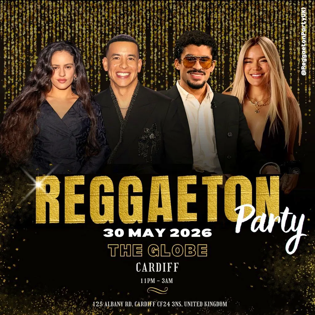 Reggaeton Party (Cardiff) May 2026 at The Globe