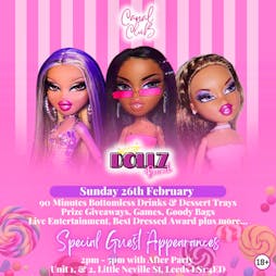Dollz Brunch Tickets | Canal Club Leeds  | Sun 26th February 2023 Lineup