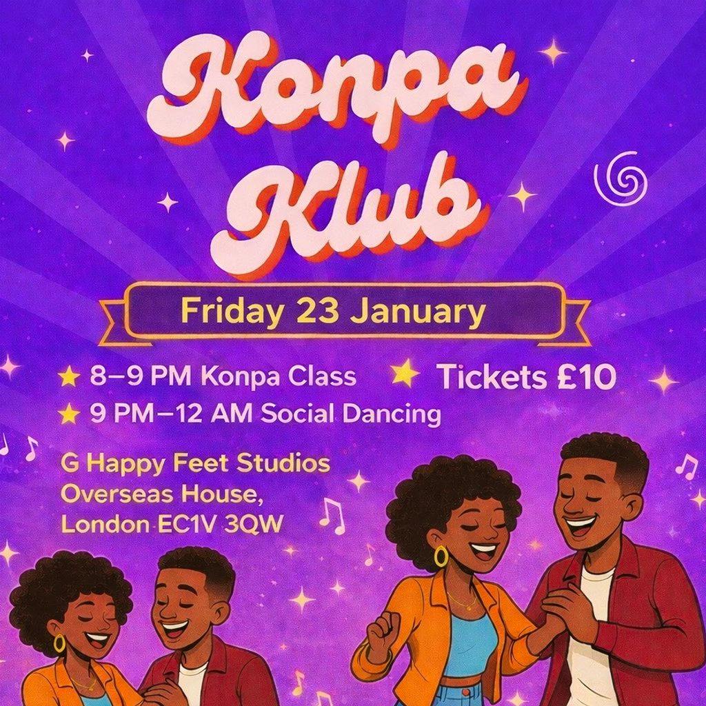 Konpa Klub at G Happy Feet Studios