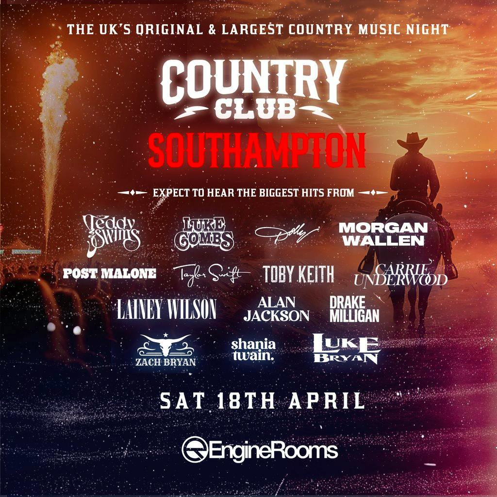 Country Club - Country Music Festival - Southampton at Engine Rooms Southampton
