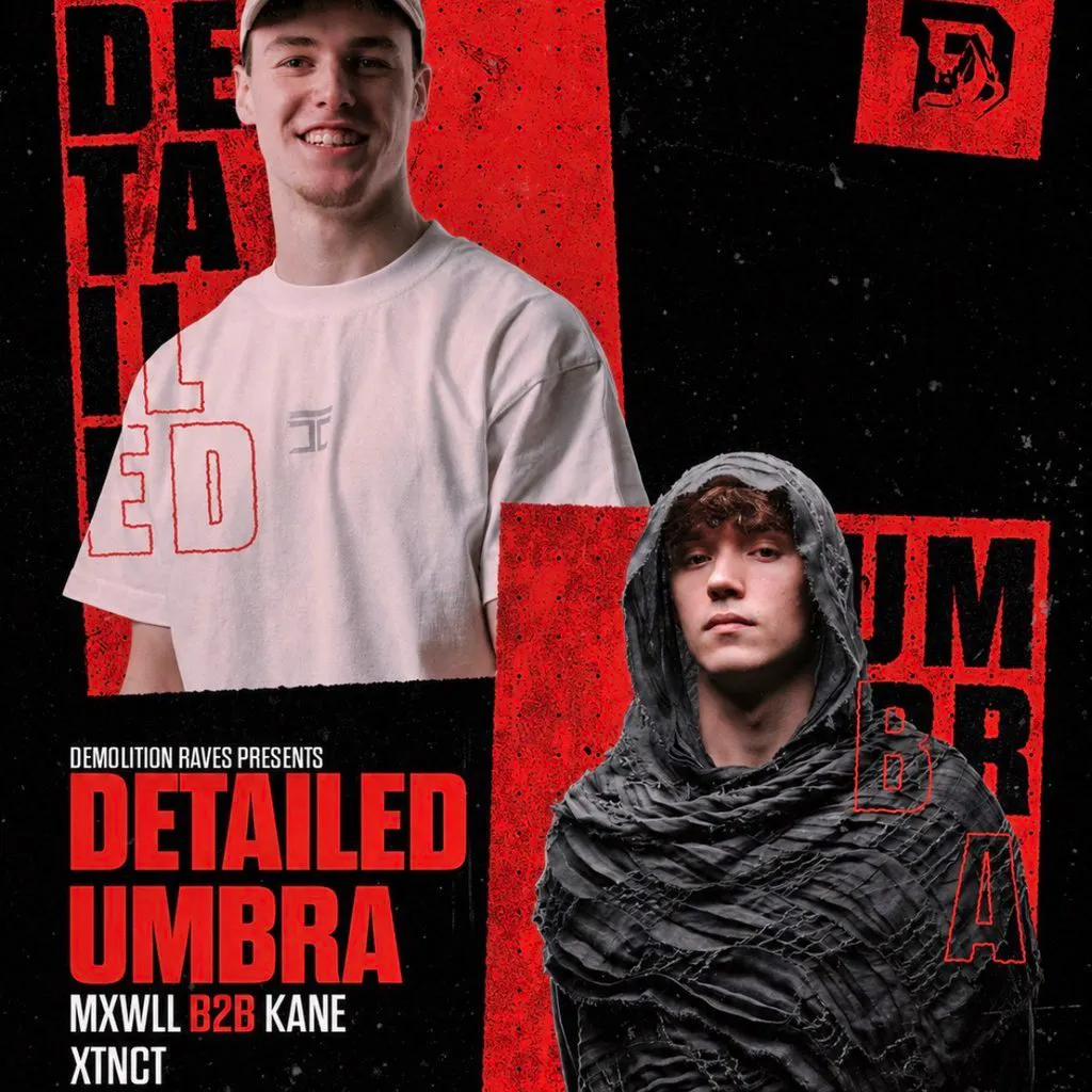 Demolition Pres: Detailed, Umbra + More at Room 2
