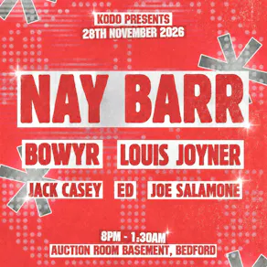 KODO presents Nay Barr