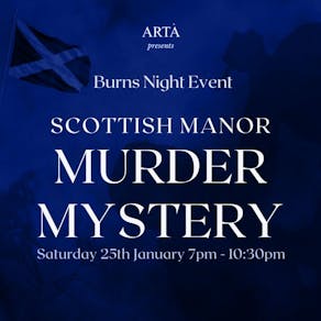 Murder Maist Fowl A Burns Night Murder Mystery