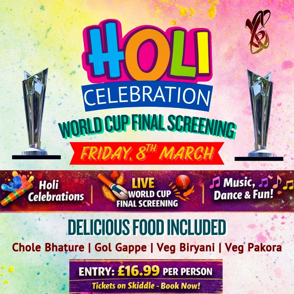 Holi Holi Cricket Fest at Spice Lounge Kitchen