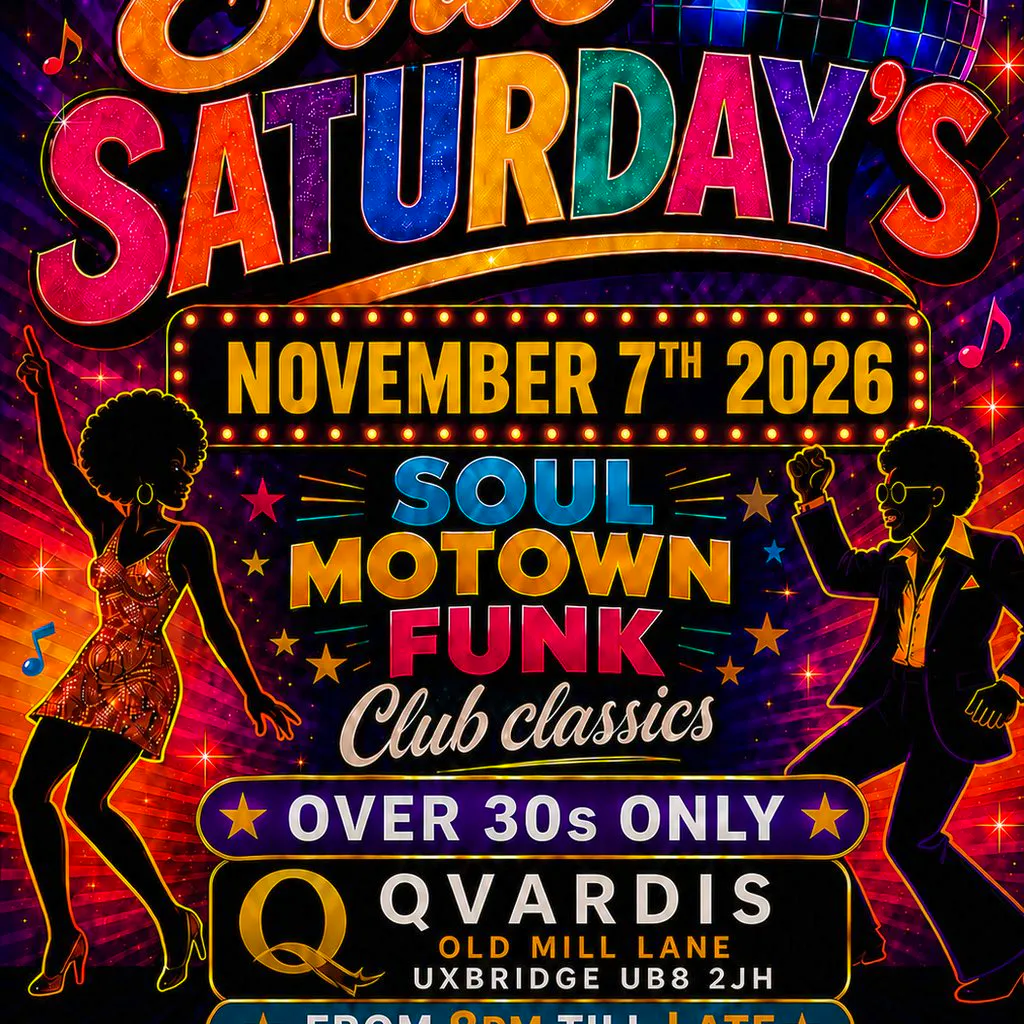 Soul Saturdays at Qvardis