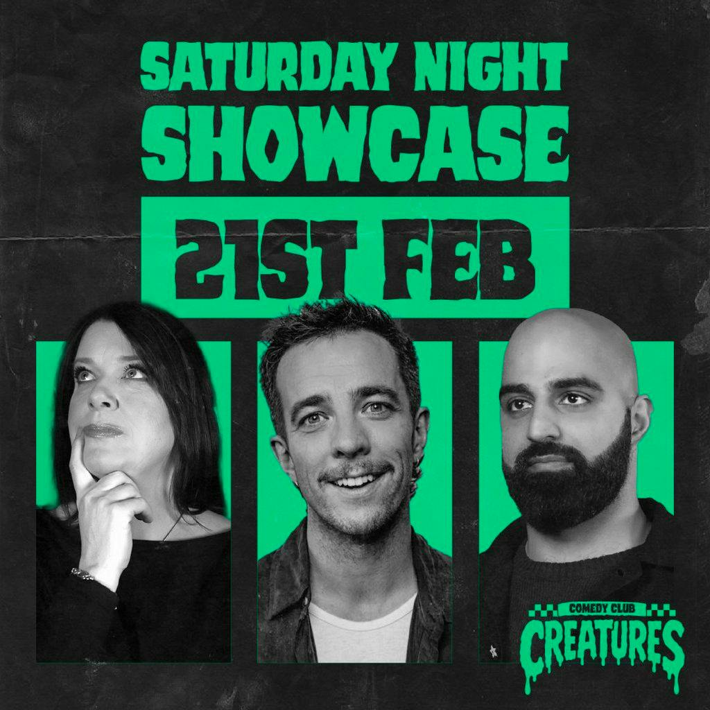 Saturday Night Showcase|| Creatures Comedy Club at Creatures Comedy Club