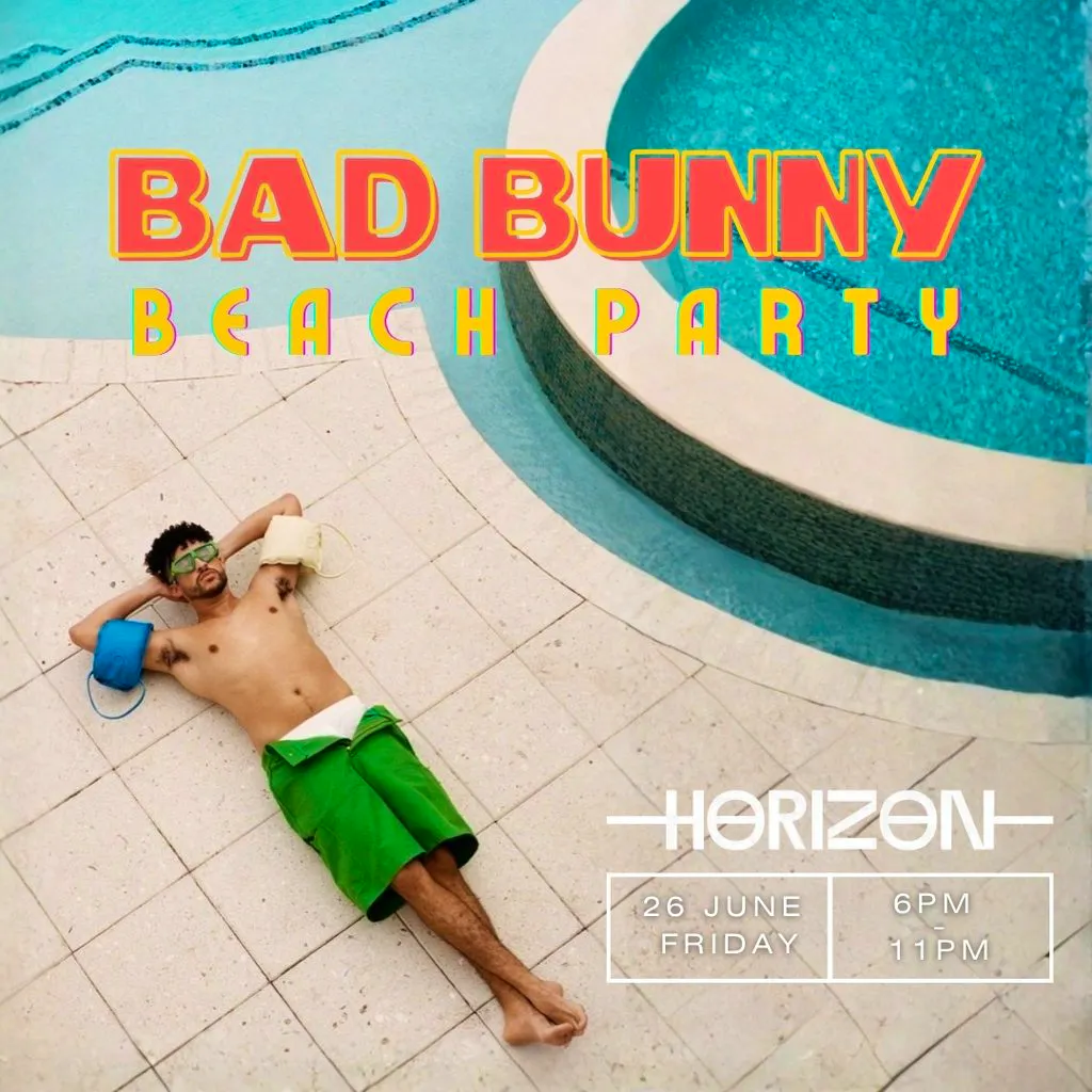 Bad Bunny Beach Party (Brighton) at Horizon Club