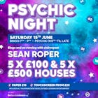 An evening of Bingo & renowned Psychic - Sean Roper 15/6/24