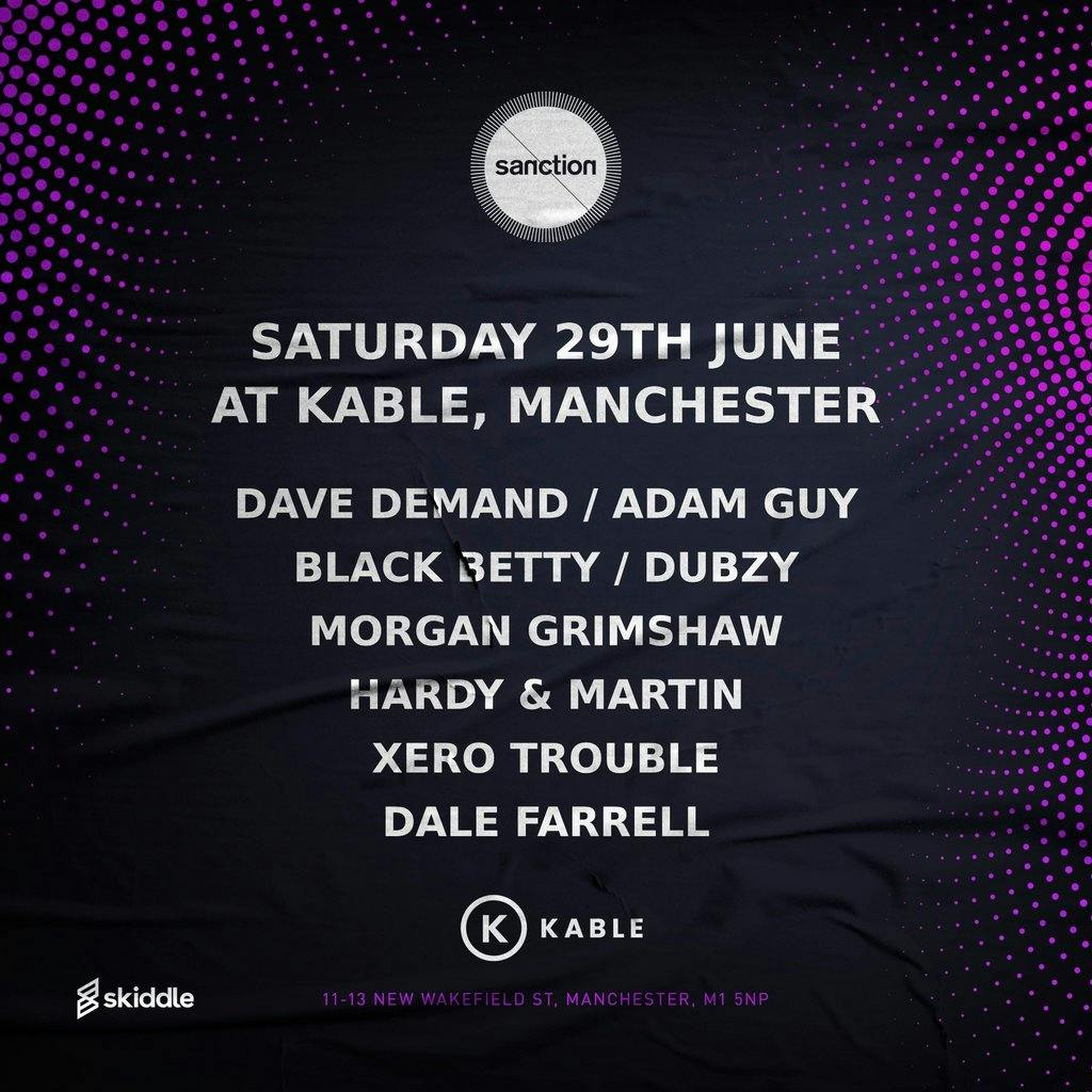 Sanction Rooftop Party | Brickhouse Social Manchester Sat 29 June 2024