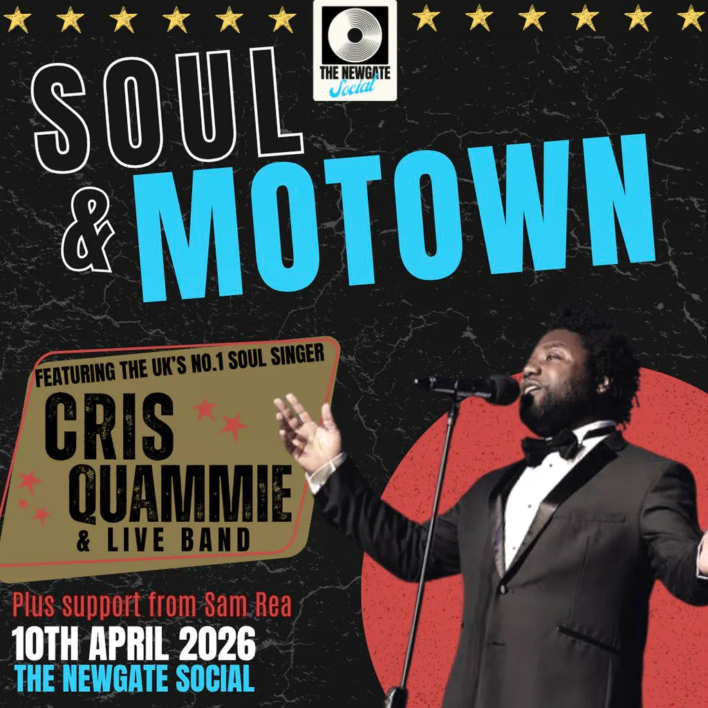 Soul & Motown with Cris Quammie at Newgate Social