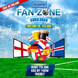 Fanzone : England vs. Iceland