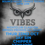 Vibes Thursdays Bounce, Techno & Trance at Vibes Glasgow