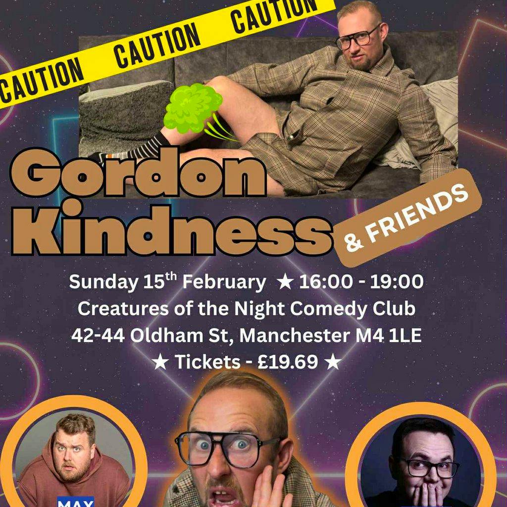 Gordon Kindness & Friends at Creatures Comedy Club