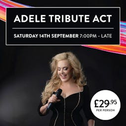 Adele Tribute Night at The Shankly Hotel Tickets | The Shankly Hotel Liverpool  | Sat 14th September 2024 Lineup