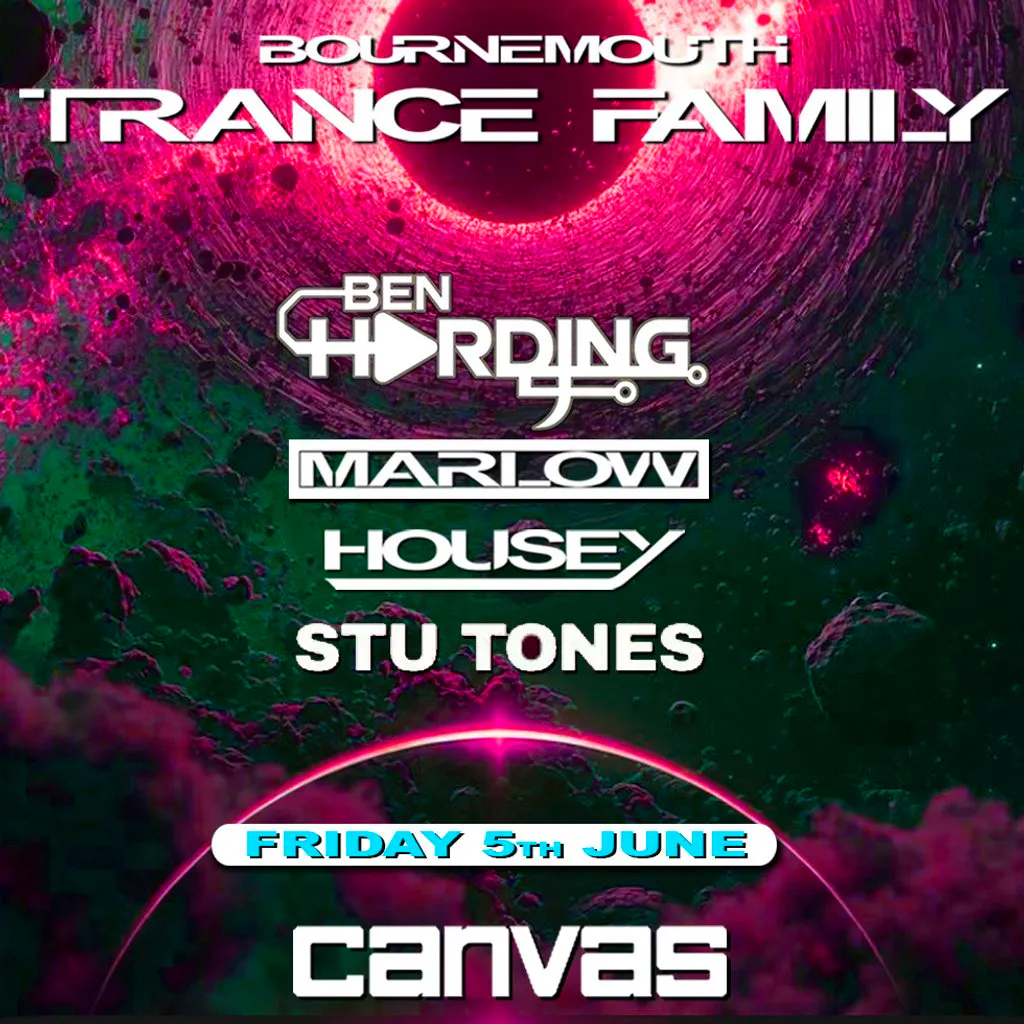 Bournemouth Trance Family at Canvas Bournemouth
