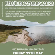 Fèis Ìle Nature Walk Three: Hard. Beinn Bheigeir at The Ramsay Hall Port Ellen