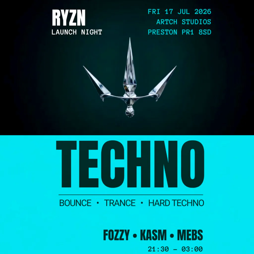 RYZN Techno at ARTCH Studios