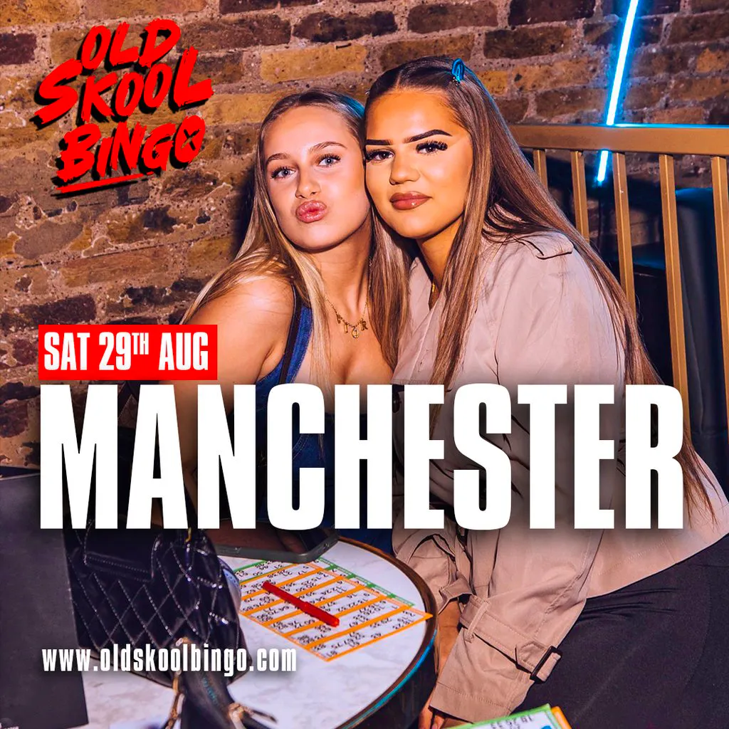 Old Skool Bingo Sat 29th August Manchester at Impossible Manchester