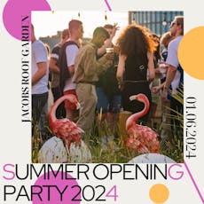 Summer Opening Party! - Live DJ at Jacobs Roof Garden