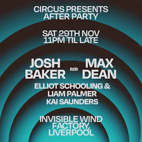 Circus Official After Party at IWF Liverpool