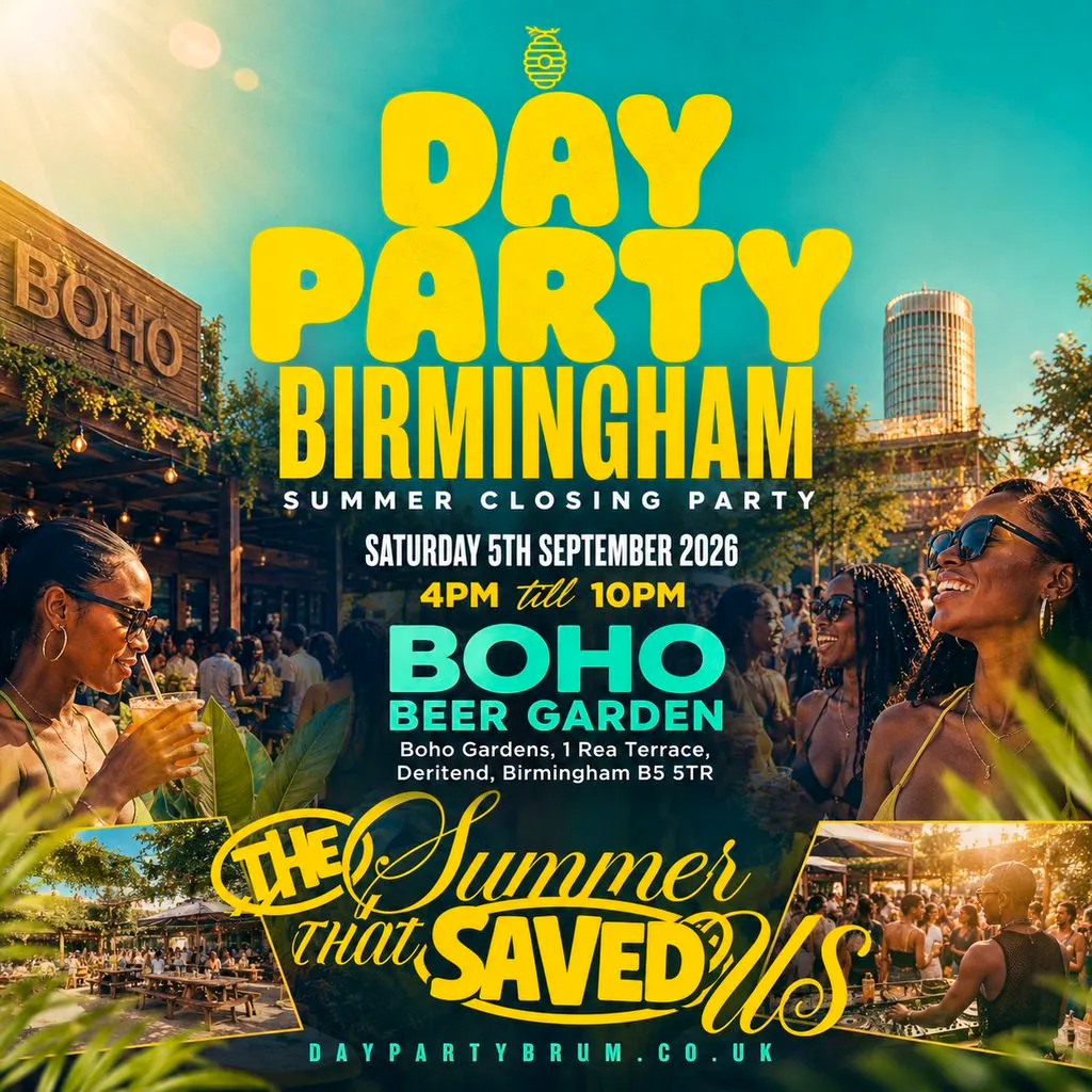 DAY PARTY BRUM: Summer Closing Day Party at Boho Beer Garden