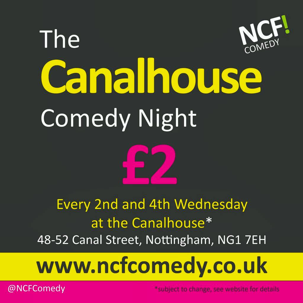 Canalhouse £2 Comedy Night at Canalhouse Bar