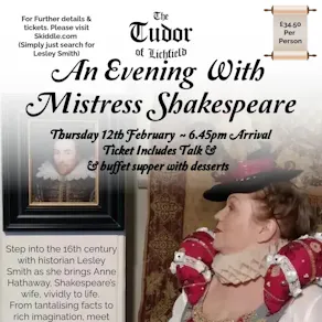 An Evening with Mistress Shakespeare