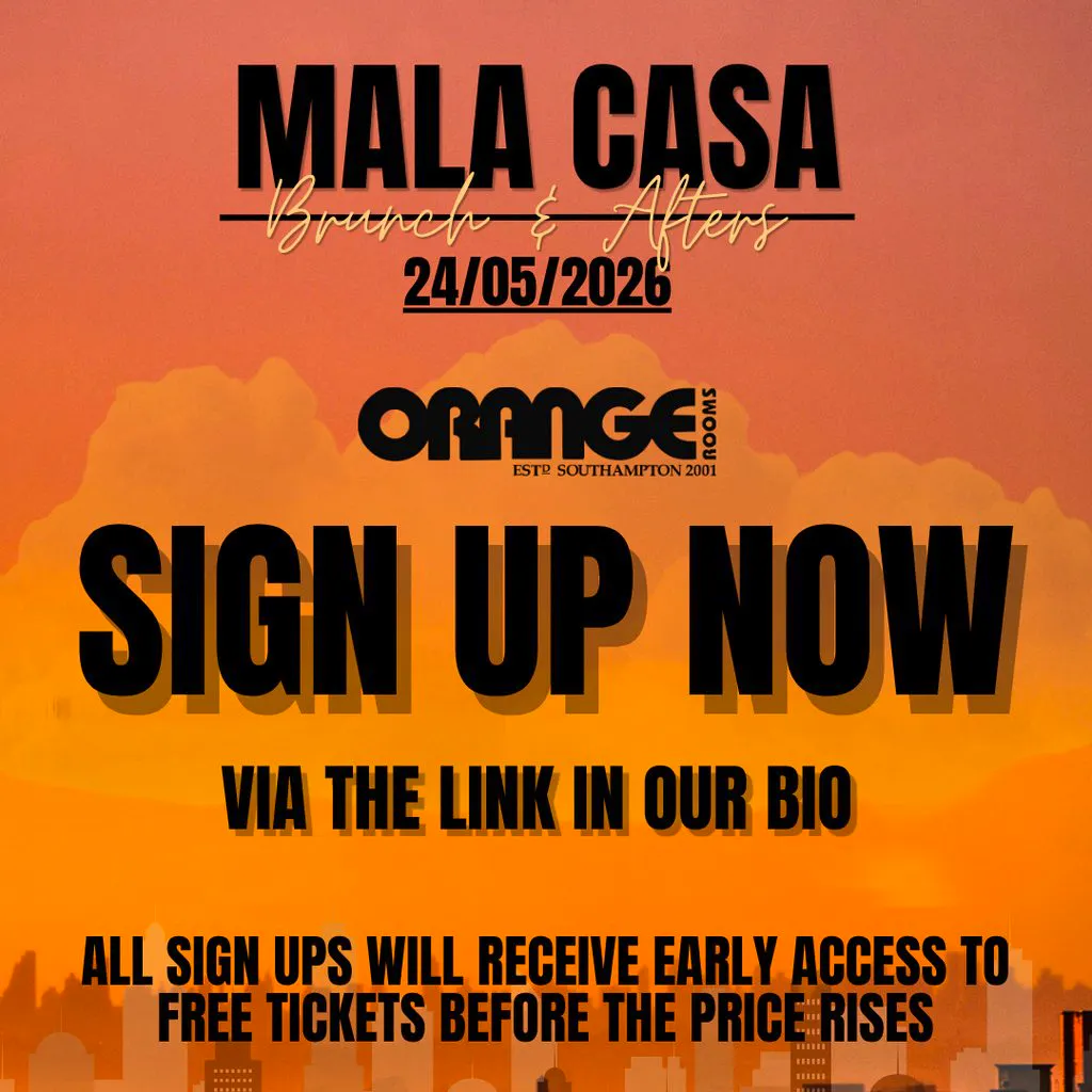 Mala Casa - Orange Rooms - Brunch & Afters at Orange Rooms Southampton