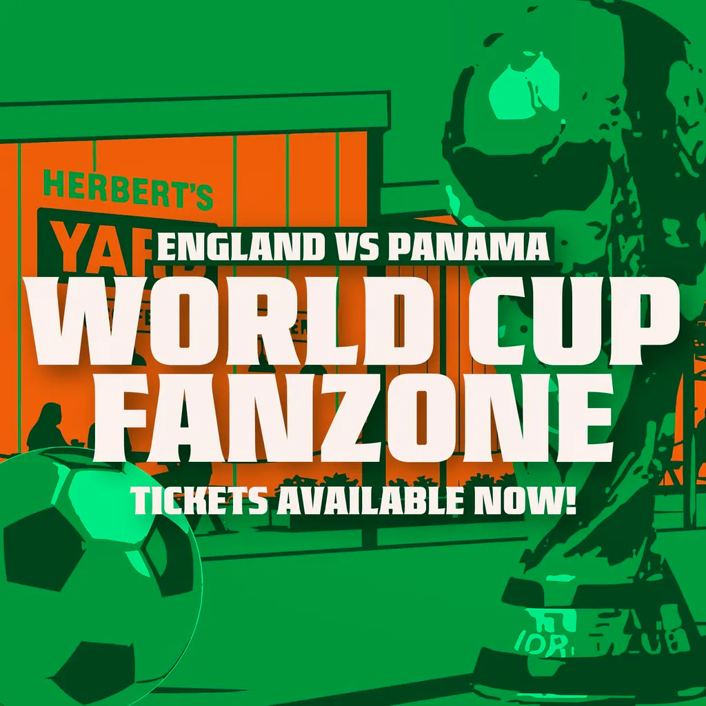 Herbert's Yard Fanzone: PAN V ENG at Herberts Yard